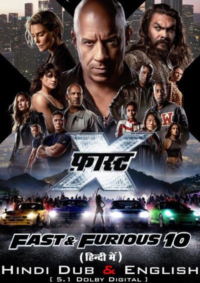 Fast X (2023) Hindi ORG Dubbed HDRip download full movie